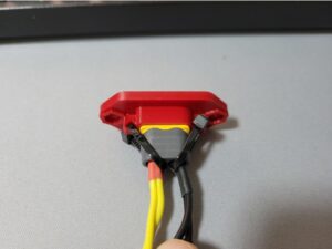 XT-60 Amass male-female mount with ziptie by blue_haniwa