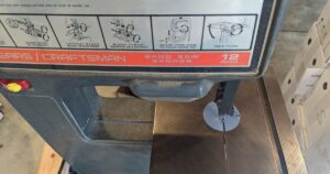 band saw plate