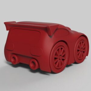 cartoon car