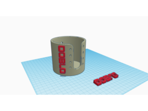 doblo cup holder  by kingertuz