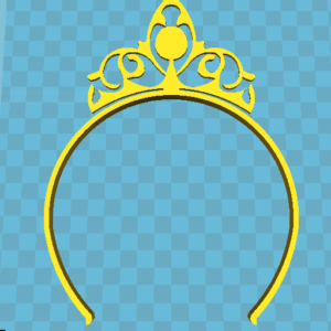 headband style "crown princess child"
