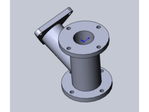 modeling flanking cylinder by YOUCEFBEN3d