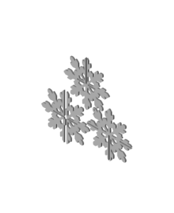 snowflake set 1 fin.stl - 3D model by sociableng.tng on Thangs
