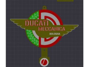soporte pared llaves ducati meccanica by GERSLOT