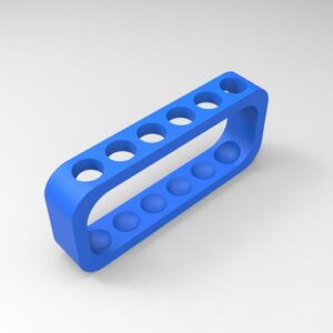 test tube holder 6 tubes (high school sand school solution)