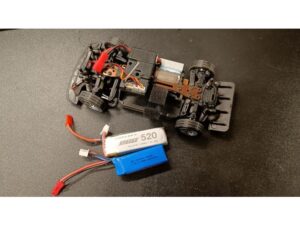 wltoys 284131 k989 battery box for dualsky 520mAh by v-cu