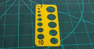 Сircle pattern 3-15 mm by .O_o. | Download free STL model