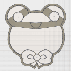 CUTE FROG COOKIE CUTTER